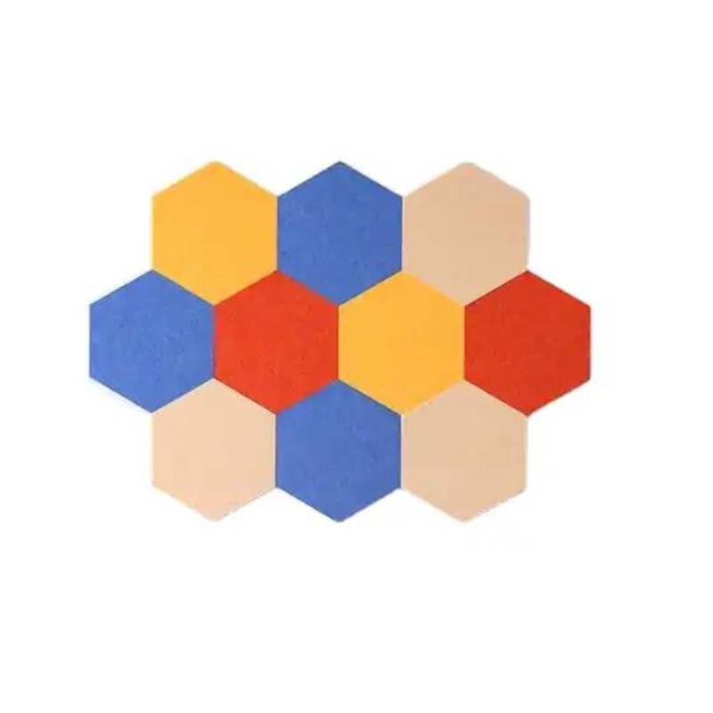 Health Benefits from Noise-Reducing Hex Acoustic Panels